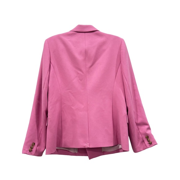 NWOT J. Crew Pink Barbiecore Double Breasted Lapel Blazer Jacket Sz 14 No Sz tag - Picture 7 of 11